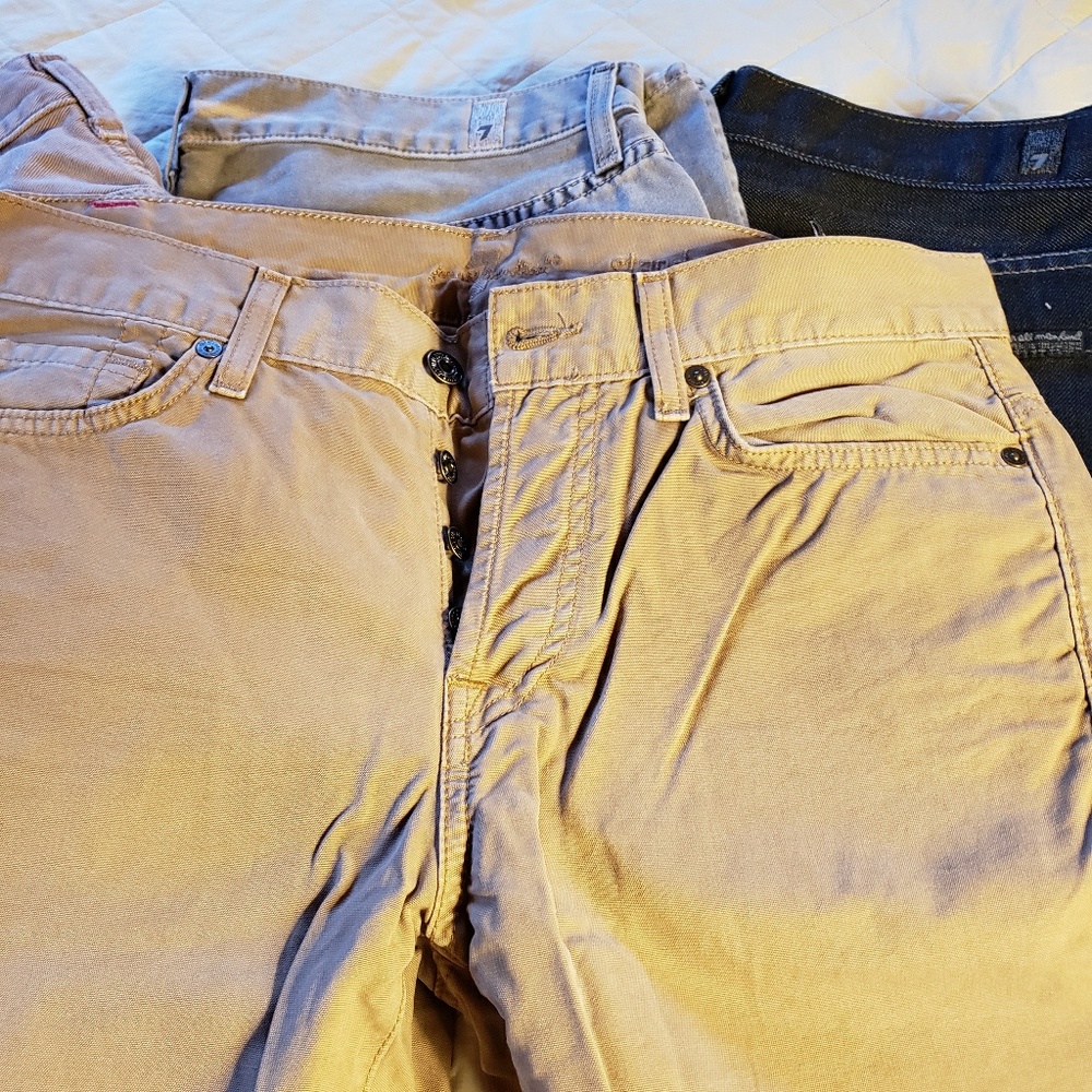 7 For All Mankind jeans.